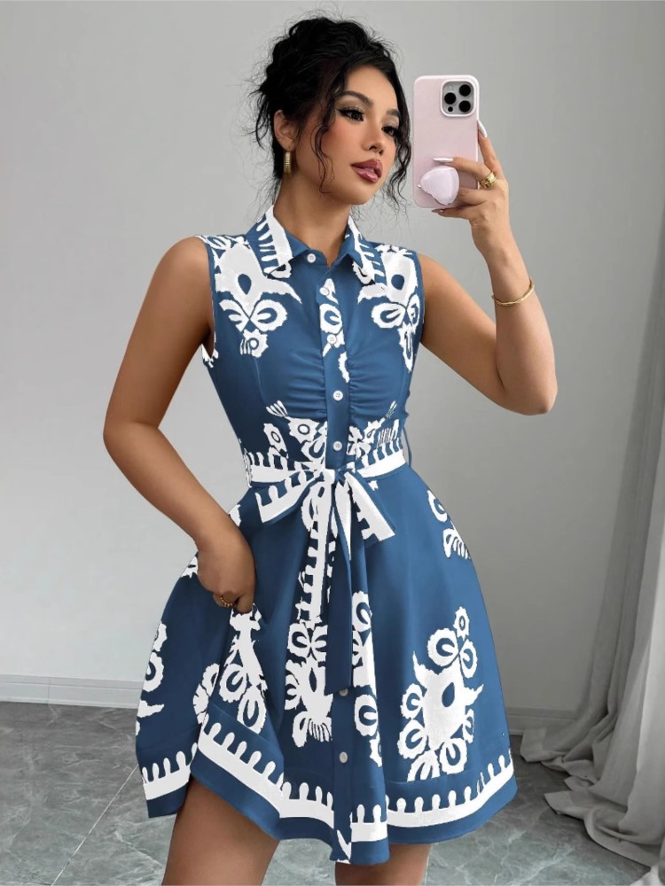 夏の新ファッションカジュアルドレス女性のためのエレガントな固 - French Vintage Floral Midi Dress のレビューと価格