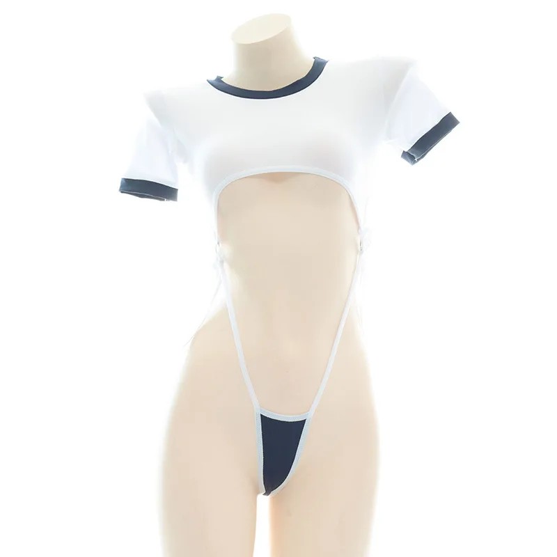 可愛いボディスーツセクシーランジェリー中空デザインアニメコス - Lingerie のレビューと価格