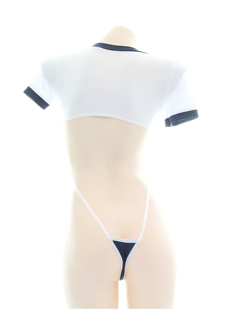 可愛いボディスーツセクシーランジェリー中空デザインアニメコス - Lingerie のレビューと価格