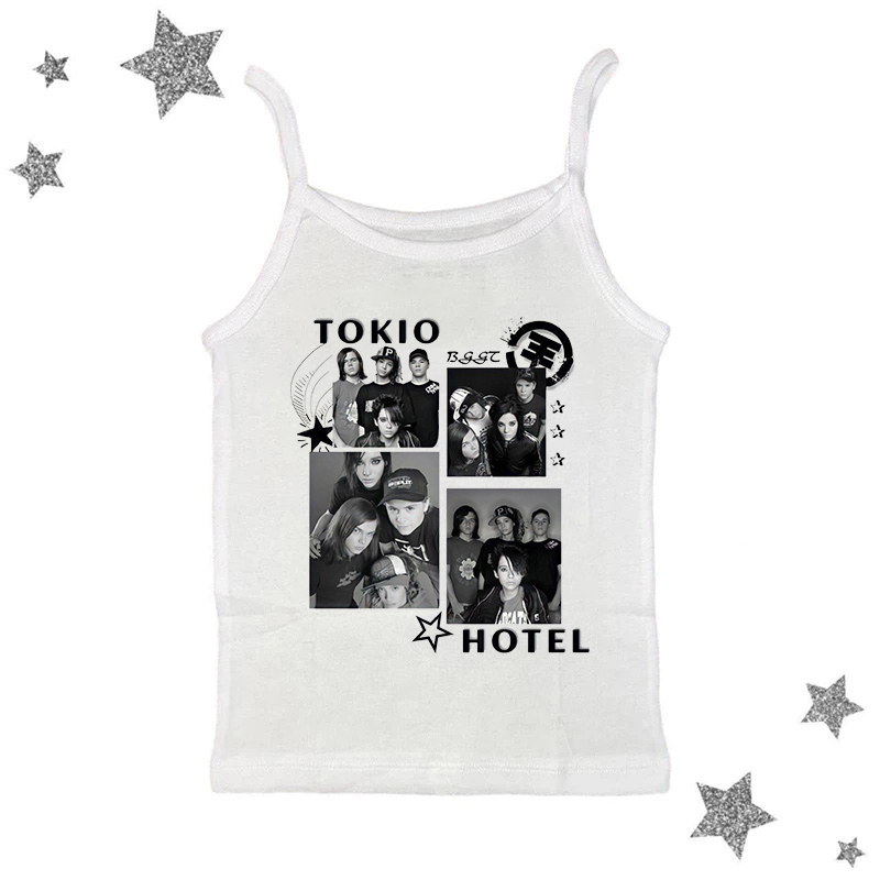 Y2k-女の子のゴシック服,ノースリーブTシャツ,ヴィンテー - Y2K Graphic Baby Tee Crop のレビューと価格