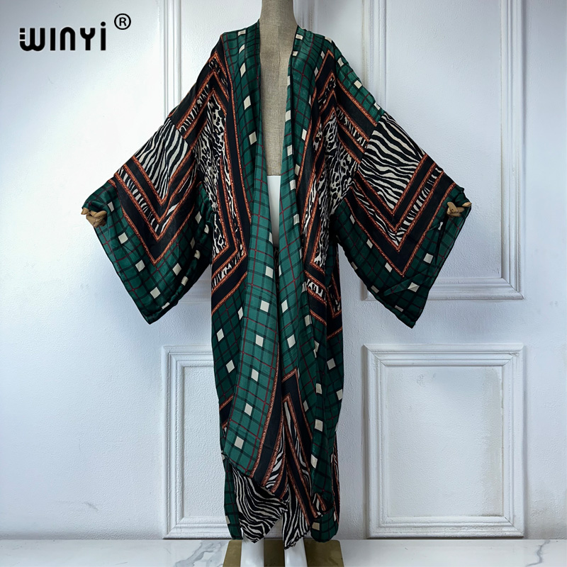 WINYI 着物セクシーな夏 2025 女性コートルーズタッ - Boho Summer Beach Maxi Dress のレビューと価格