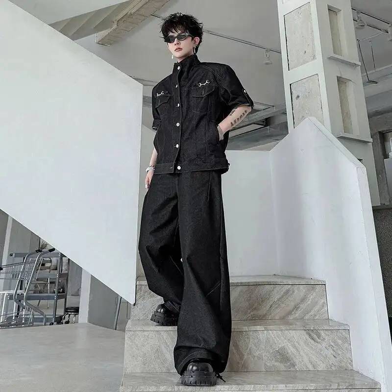 LUZHEN ハンサム 2026 夏新デニムツーピースセット - Jeans のレビューと価格