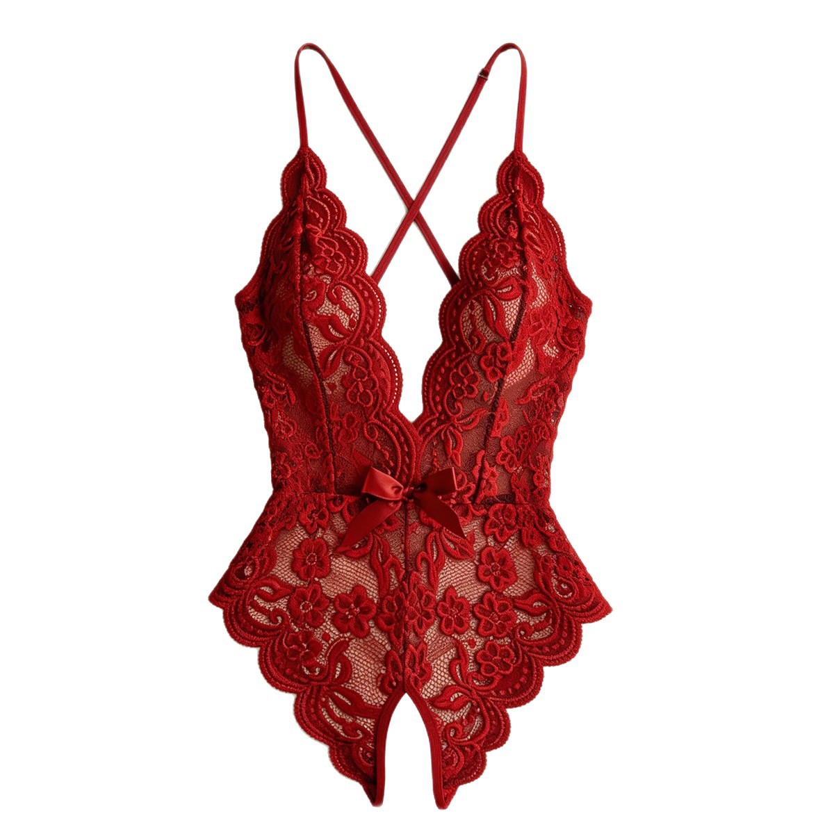 ホットクロッチレスセクシーランジェリー女性用エロティック下着 - Lingerie のレビューと価格
