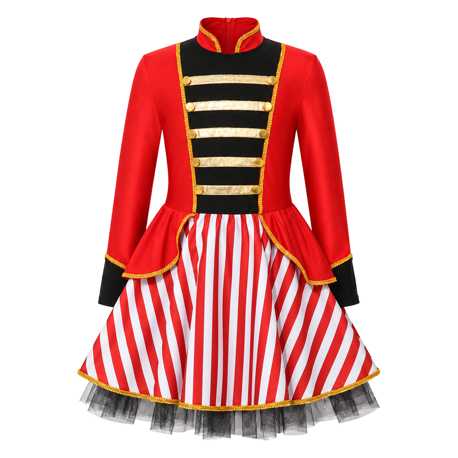 ダンスサークスのリングマスター風コスチューム。きらめくスパン - Dresses のレビューと価格