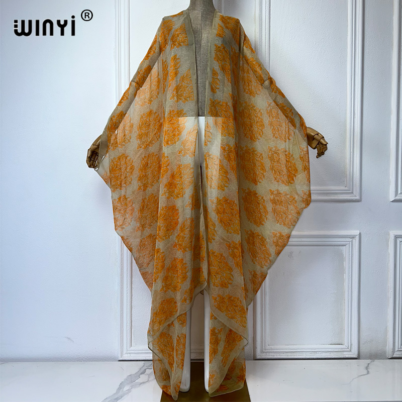 Winyi-自由奔放に生きるプリントのビーチドレス,セクシー - Boho Summer Beach Maxi Dress のレビューと価格