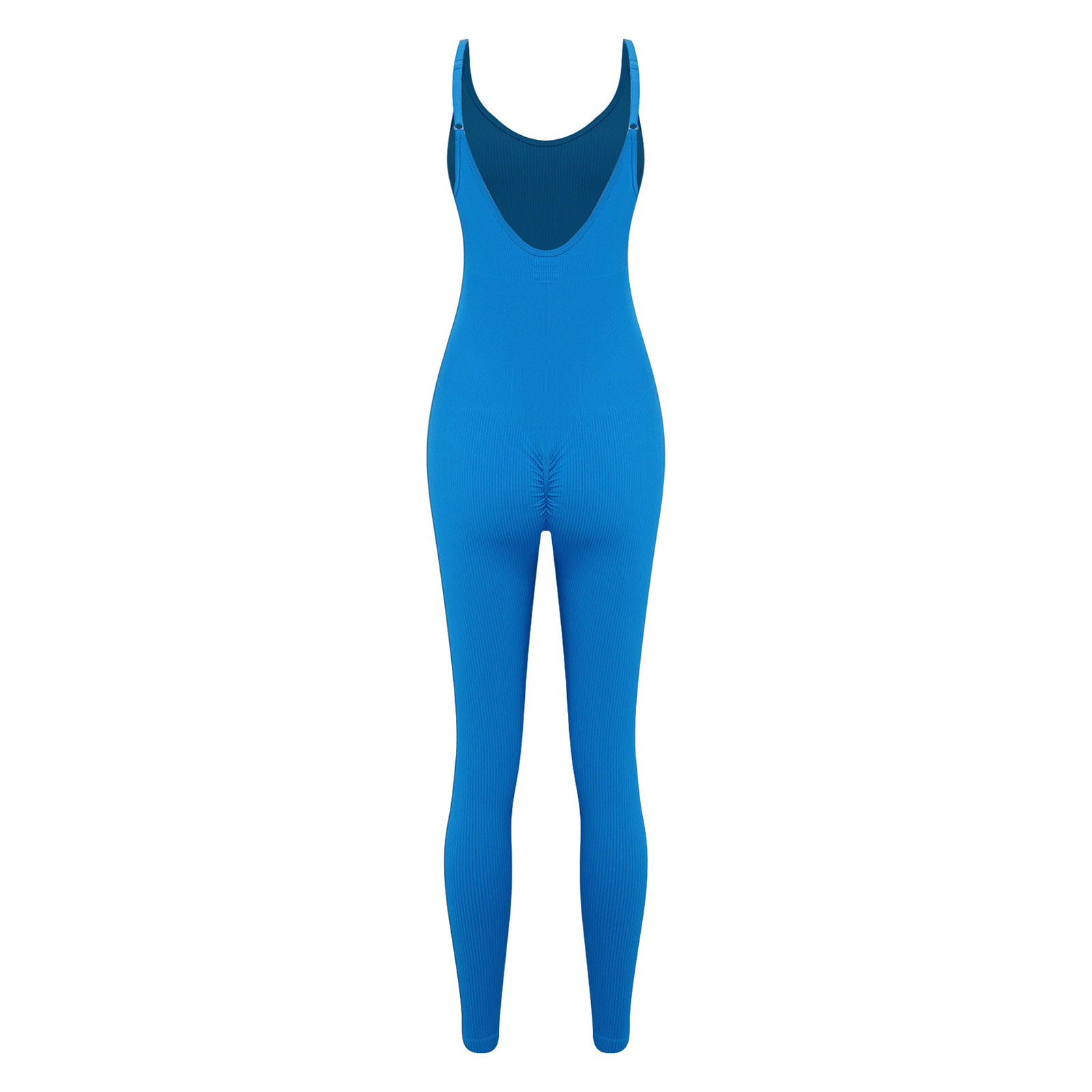 女性ヨガワークアウトジャンプスーツワンピースタンクトップレギ - Seamless Ribbed Workout Tank Top のレビューと価格