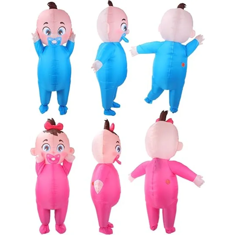 大人用のかわいいベビーインフレータブルコスチューム2個セット - Dresses のレビューと価格